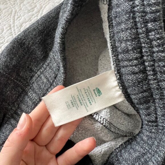 Roots Men's Classic Fit Organic Original Black Pepper Sweatpant Size Medium - Picture 3 of 10